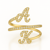 Spiral double Initial Ring